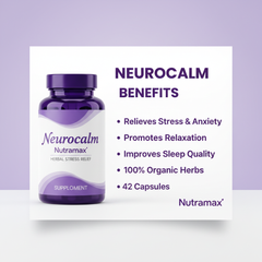 Nutramax Neurocalm - Benefits Infographic