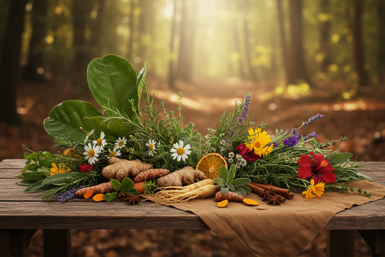 Herbal Organic Banner